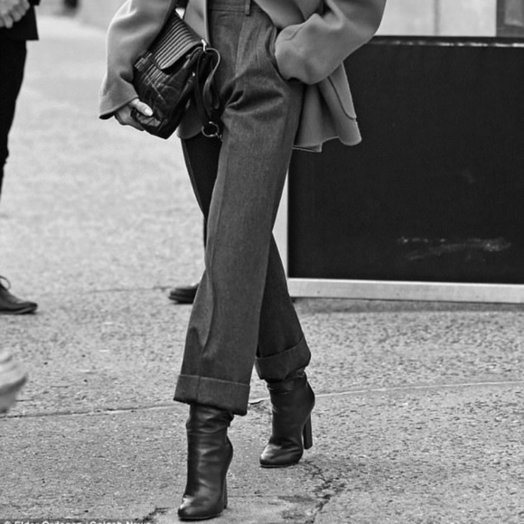 Schutz Pony Hair Boots (7.5) 3’in heel. - Picture 7 of 14